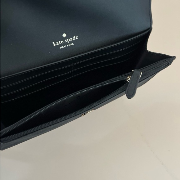 Kate Spade Black Wristlet Clutch